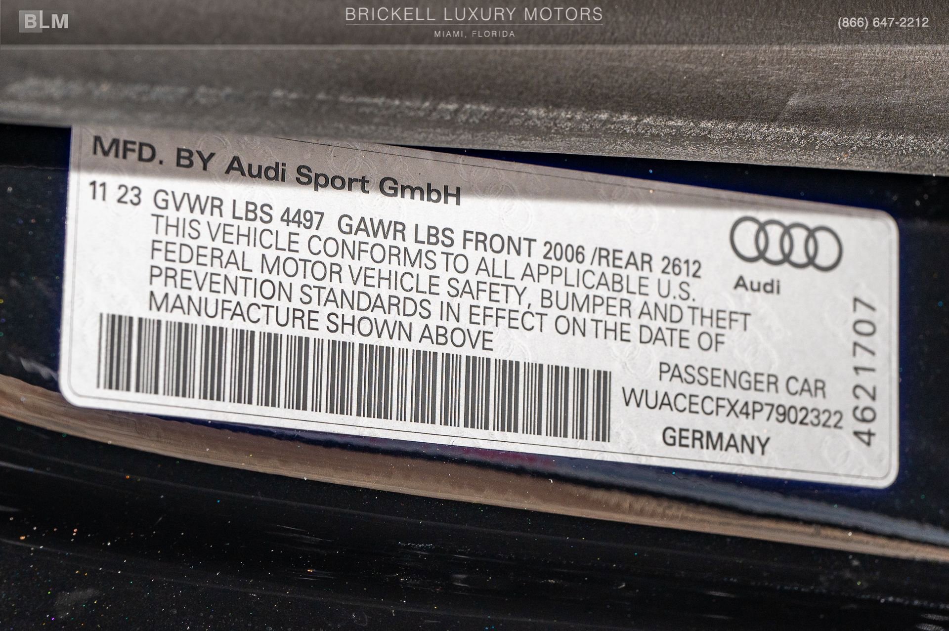 Used 2023 Audi R8 V10 performance image 8