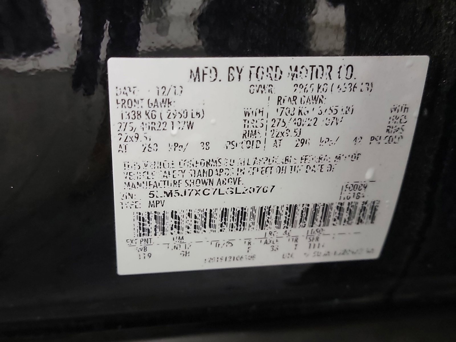 Used 2020 Lincoln Aviator Reserve w/ Equipment Group 202A image 33