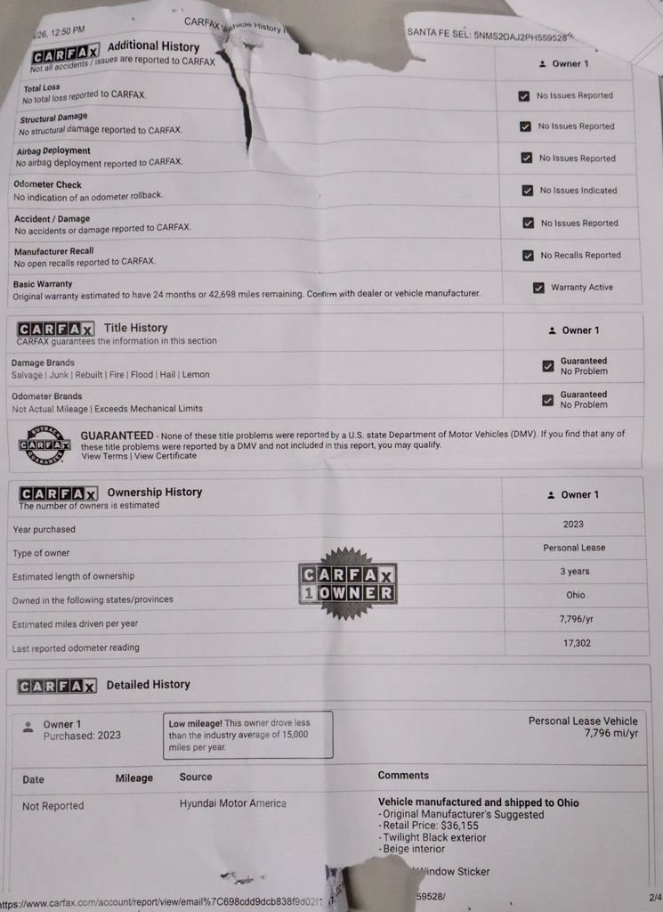 Certified 2023 Hyundai Santa Fe SEL AWD/4WD image 8