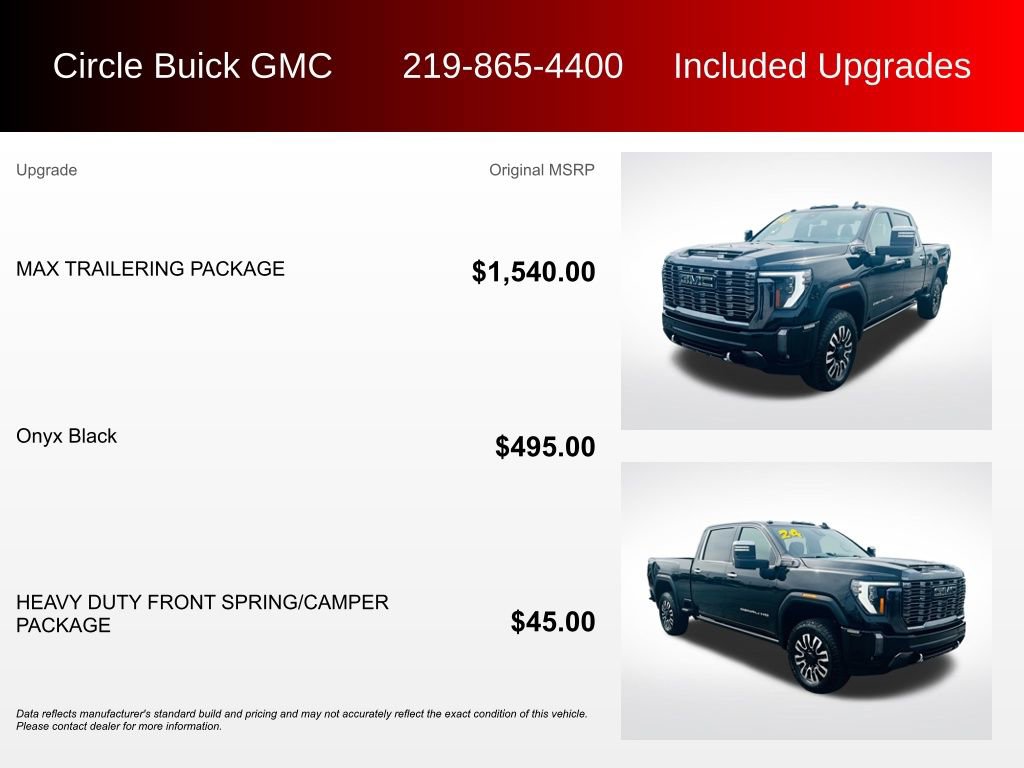Used 2024 GMC Sierra 2500 Denali Ultimate w/ Max Trailering Package AWD/4WD image 3