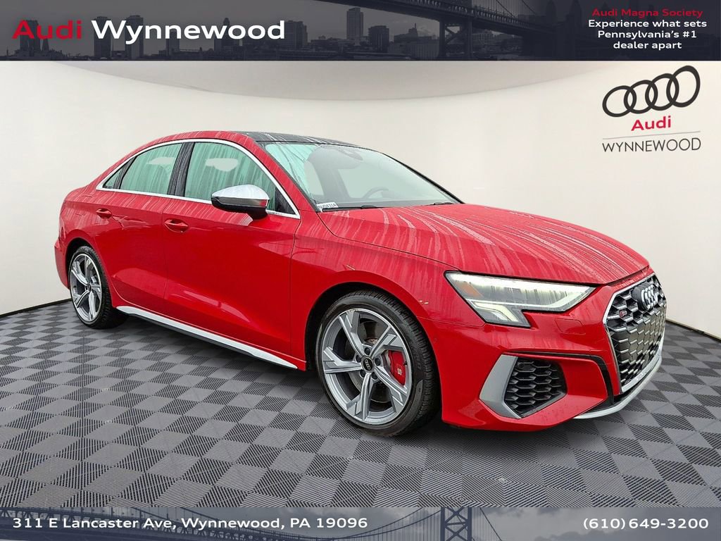 Certified 2023 Audi S3 Premium Plus w/ Premium Plus Package AWD/4WD video 1