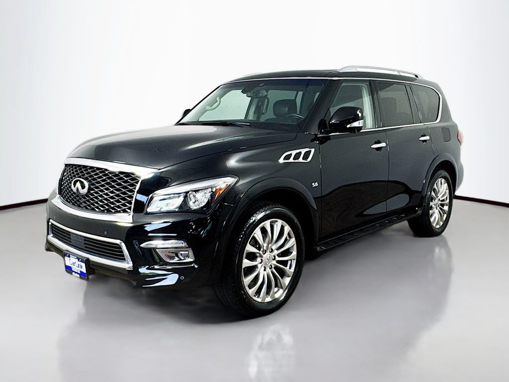 Used 2017 INFINITI QX80 4WD w/ Driver Assistance Package image 3