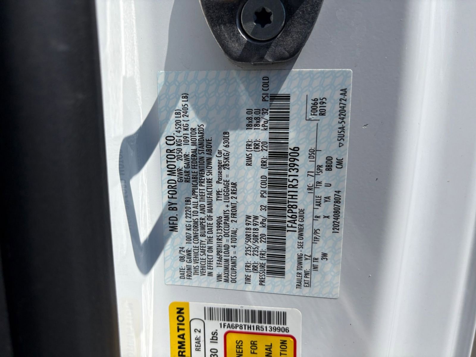 Used 2024 Ford Mustang Premium image 29