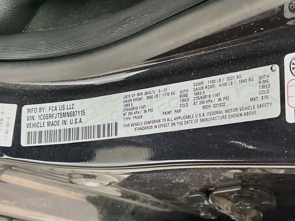 Used 2021 RAM 1500 Laramie AWD/4WD image 31