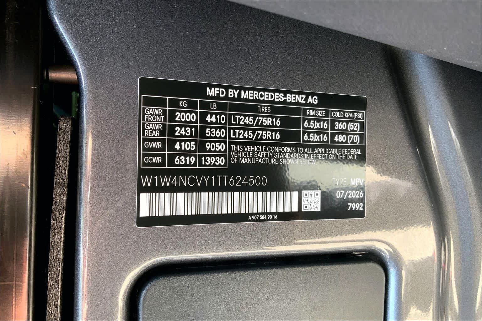 New 2026 Mercedes-Benz Sprinter 2500 image 26