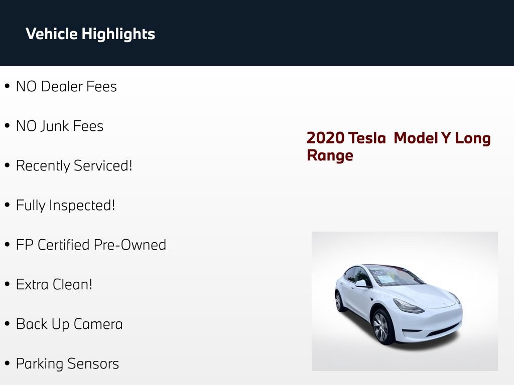 Used 2020 Tesla Model Y Long Range AWD/4WD image 62