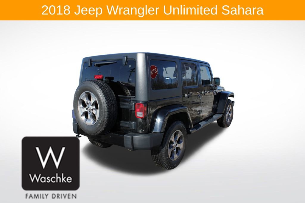 Used 2018 Jeep Wrangler Unlimited Sahara image 7
