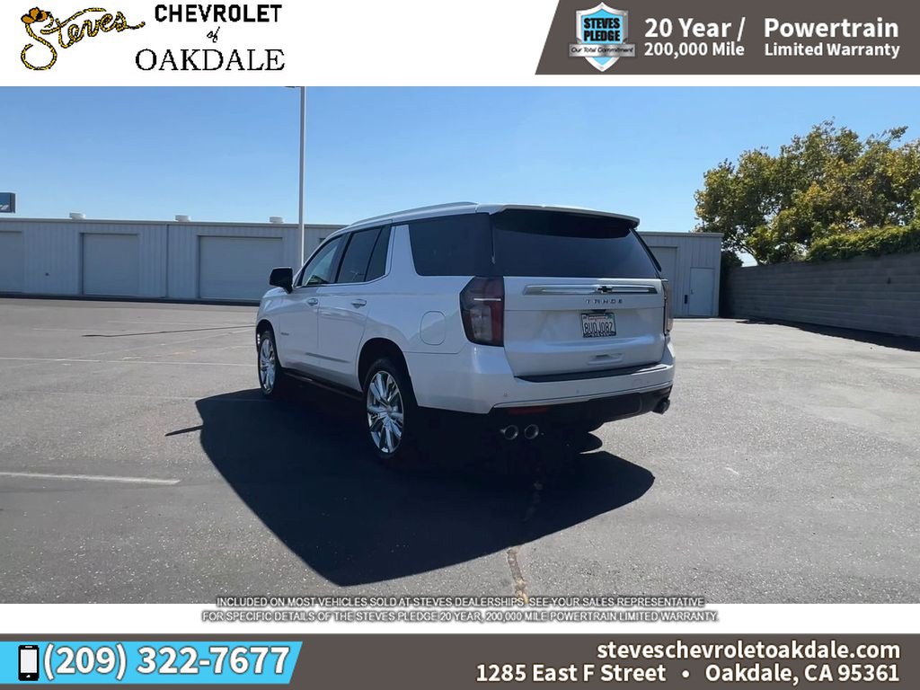 Certified 2021 Chevrolet Tahoe High Country AWD/4WD image 9