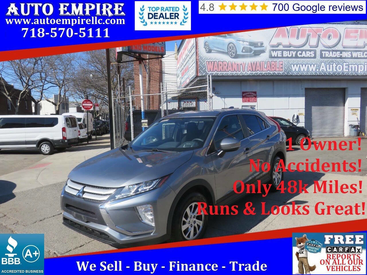 Used 2018 Mitsubishi Eclipse Cross ES FWD image 1