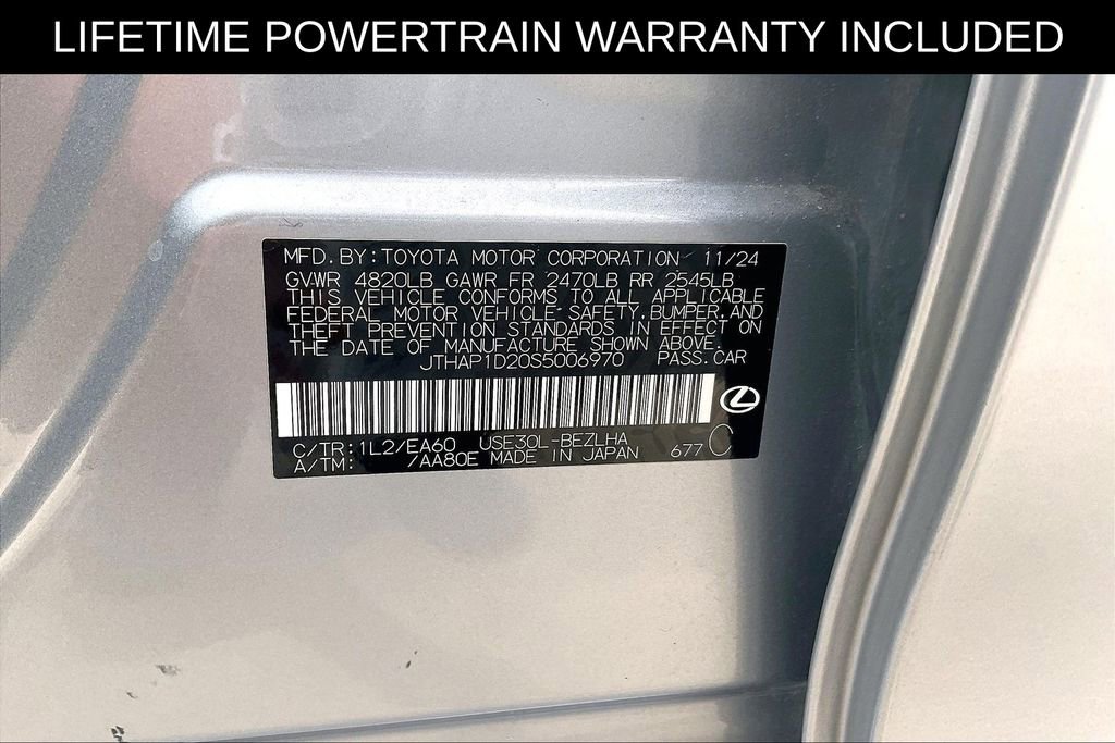 Used 2025 Lexus IS 500 RWD image 35