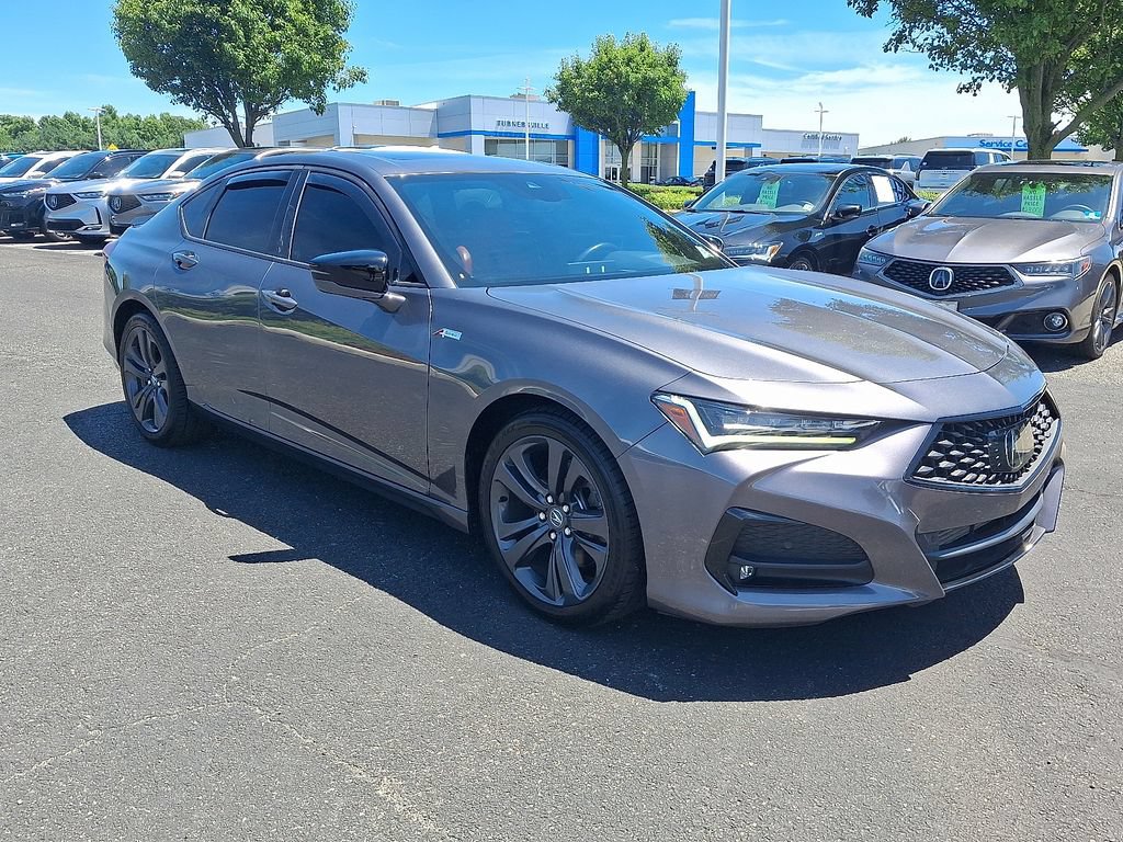 Certified 2022 Acura TLX w/ A-SPEC Pkg FWD image 3