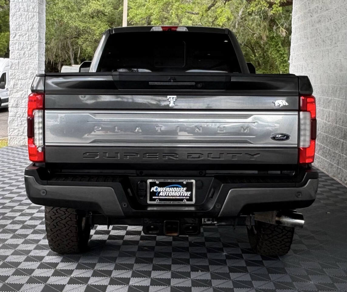 Used 2017 Ford F350 Platinum w/ Platinum Ultimate Package AWD/4WD image 9