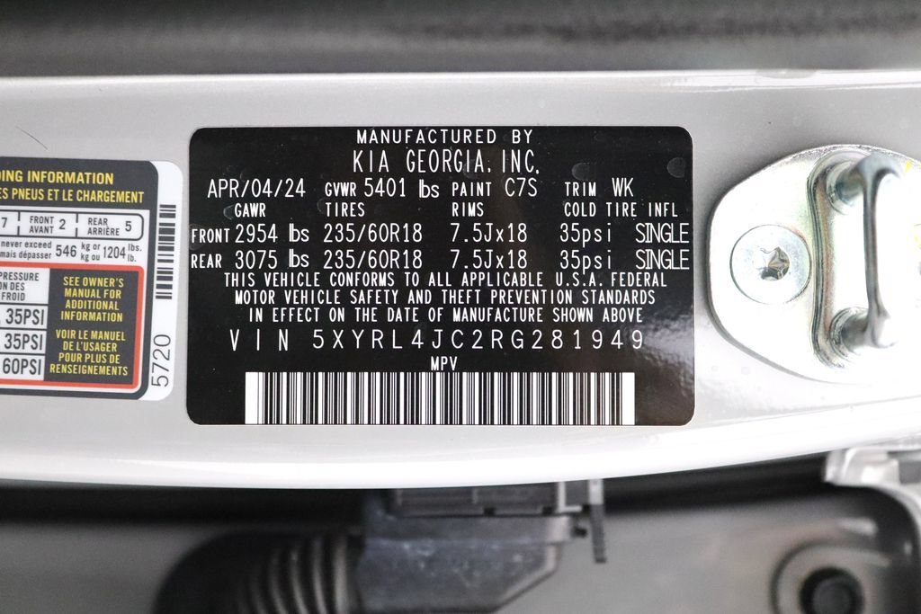 Used 2024 Kia Sorento S w/ Panoramic Sunroof Package FWD image 34