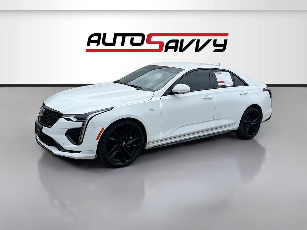 Used 2024 Cadillac CT4 Sport w/ LPO, Blue Accent Package AWD/4WD image 3