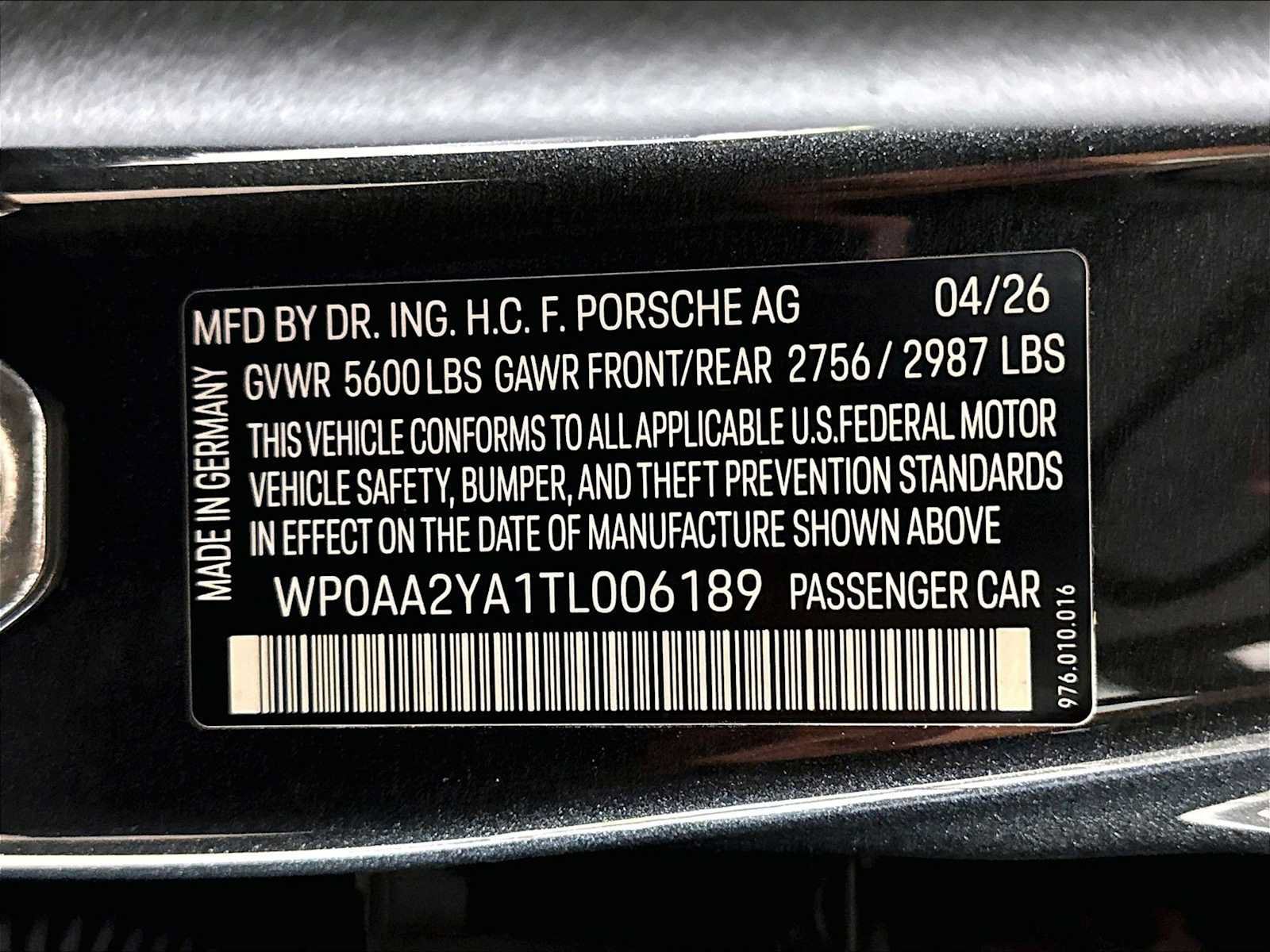 New 2026 Porsche Panamera 4 AWD/4WD image 32