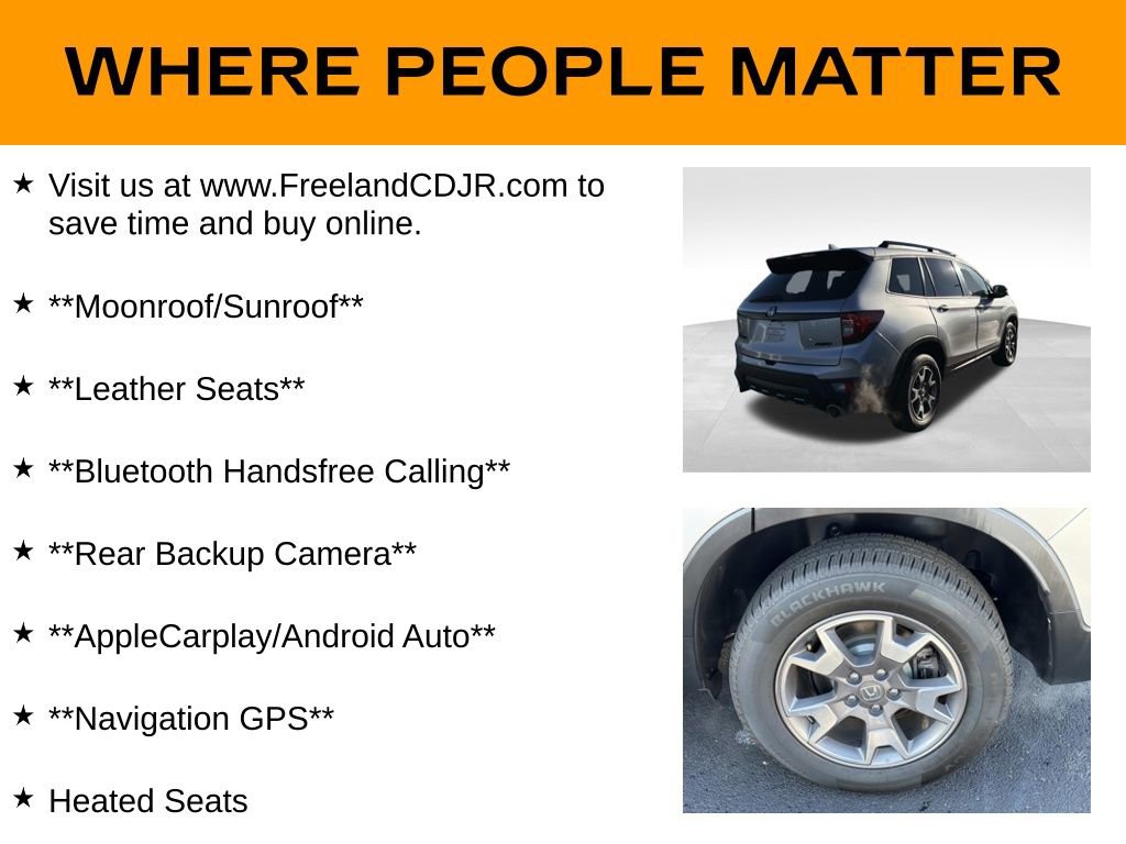 Used 2023 Honda Passport TrailSport image 34