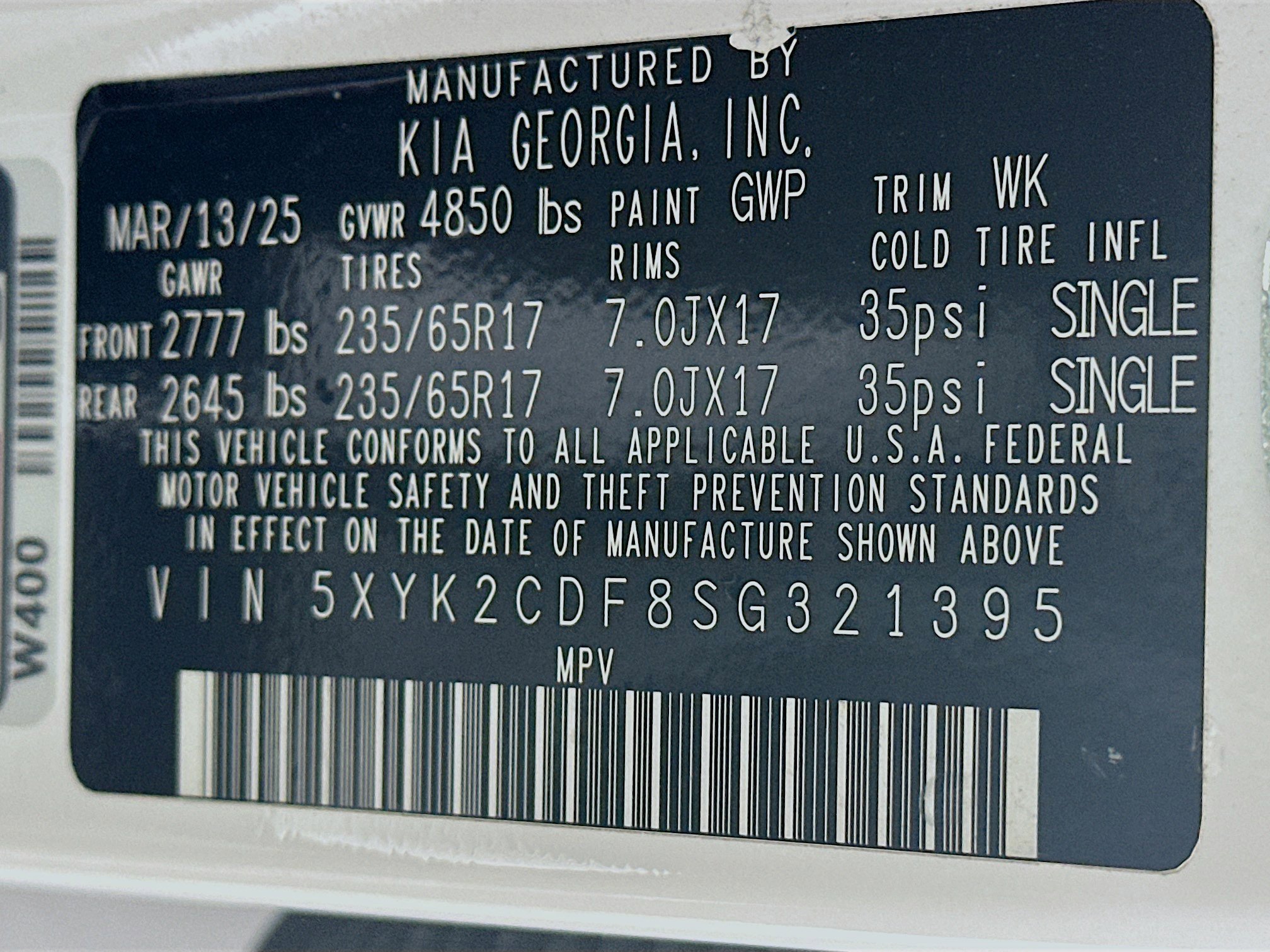 Used 2025 Kia Sportage LX image 12