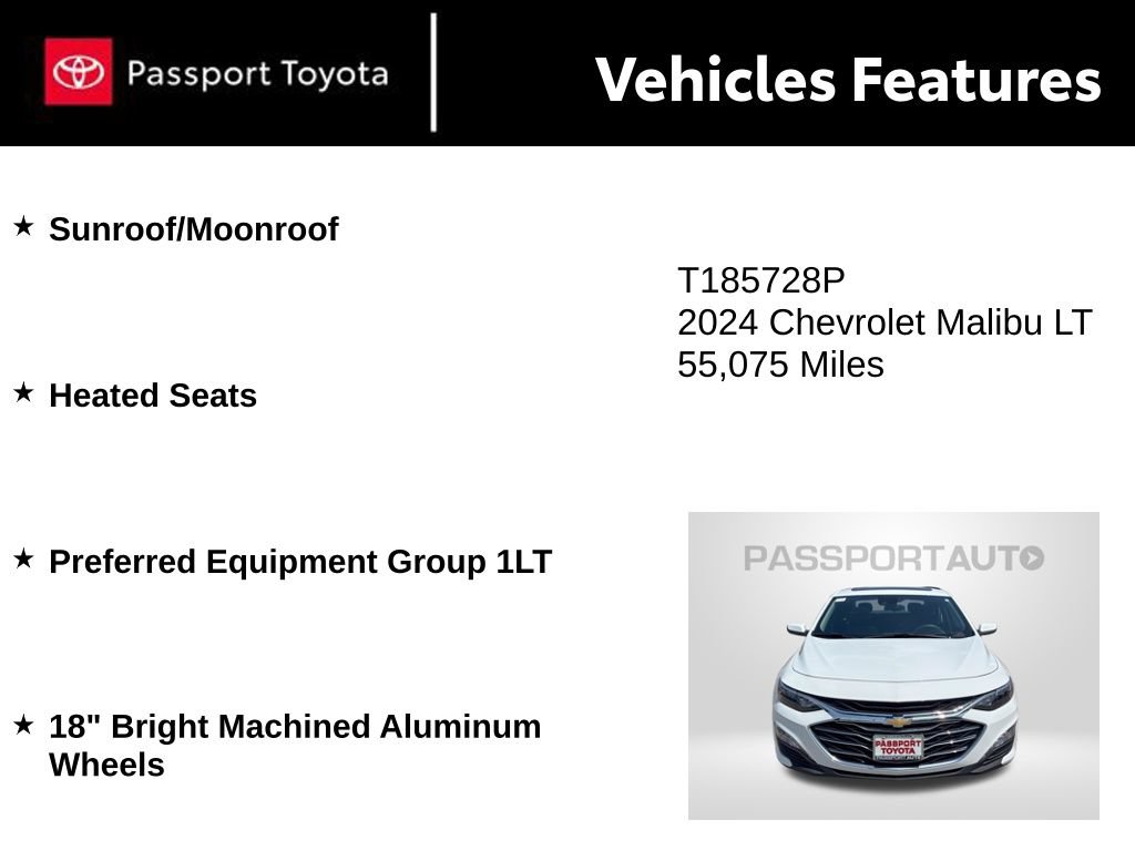 Used 2024 Chevrolet Malibu LT FWD image 10