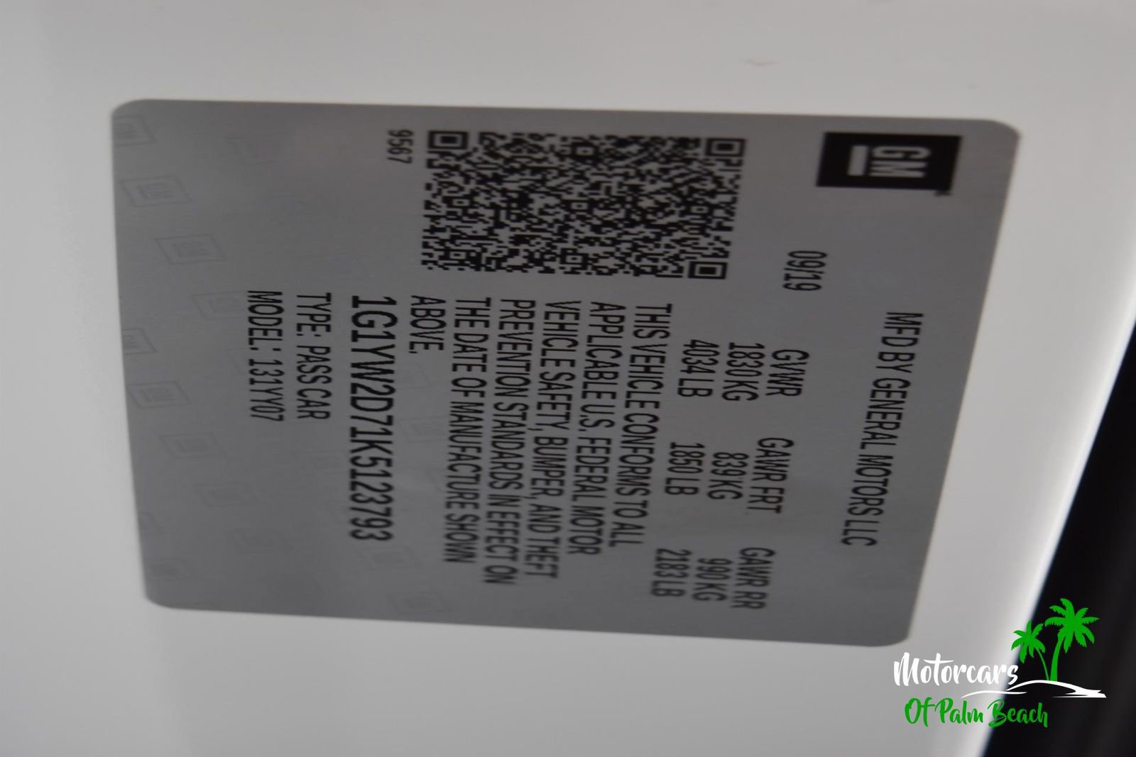 Used 2019 Chevrolet Corvette Grand Sport w/ Battery Protection Package image 68