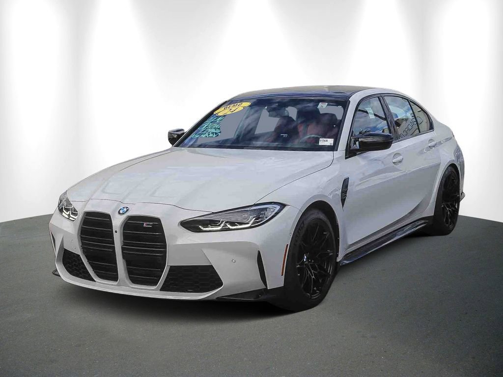 Used 2024 BMW M3 Competition w/ Executive Package RWD image 3