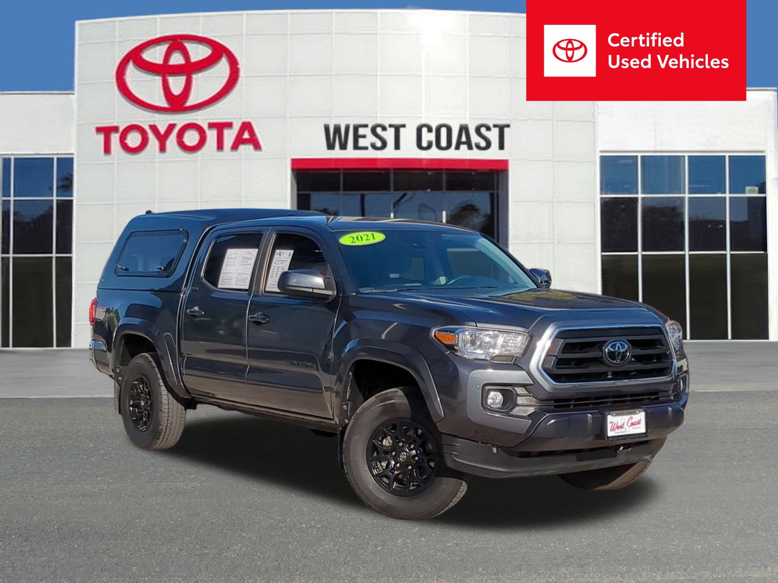 Certified 2021 Toyota Tacoma SR5 w/ Blackout Package (TMS) image 1