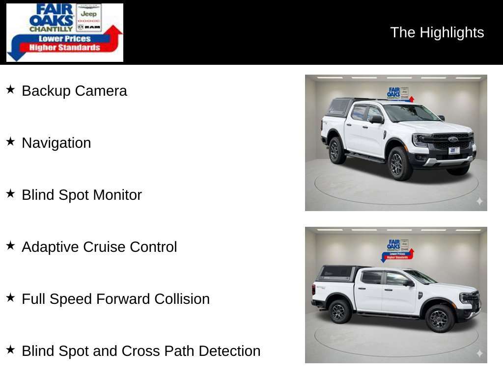 Used 2024 Ford Ranger XLT AWD/4WD image 2
