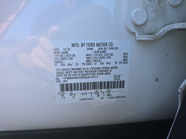 Used 2024 Ford Explorer XLT w/ Equipment Group 202A AWD/4WD image 35
