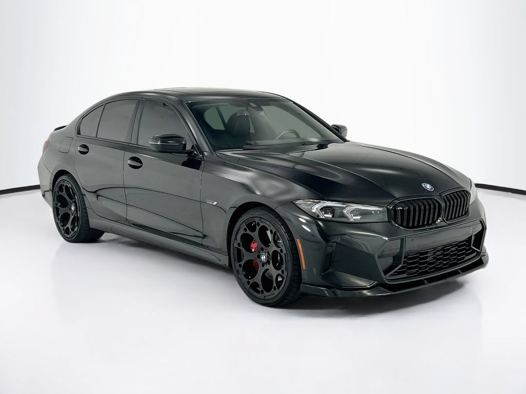 Used 2023 BMW 330e w/ M Sport Package RWD image 3