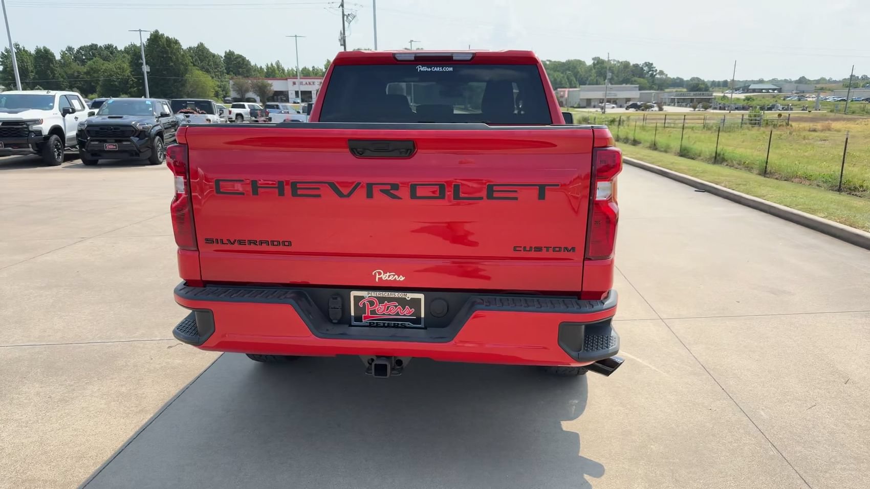 New 2026 Chevrolet Silverado 1500 Custom w/ Turbomax Blackout Package RWD image 7