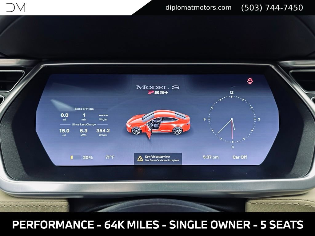 Used 2013 Tesla Model S Performance RWD image 30