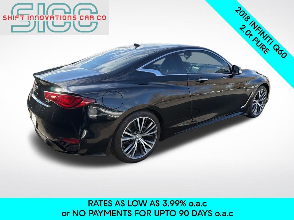 Used 2018 INFINITI Q60 2.0t w/ Moonroof Package RWD image 6