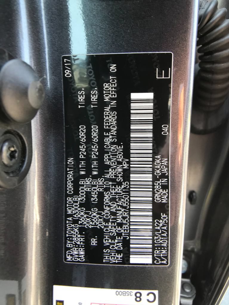 Used 2018 Toyota 4Runner Limited AWD/4WD image 19