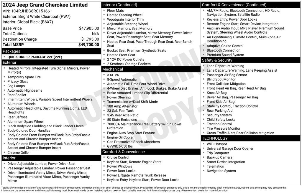 Used 2024 Jeep Grand Cherokee Limited image 29