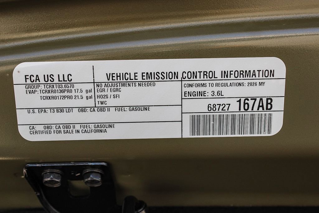 New 2026 Jeep Wrangler Unlimited Sport AWD/4WD image 28