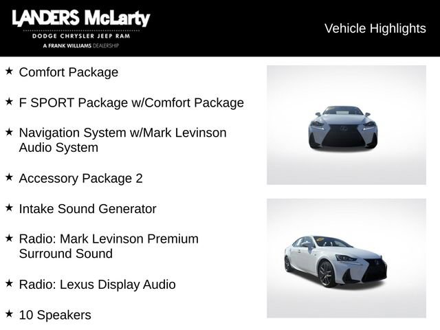 Used 2018 Lexus IS 350 F Sport RWD image 5