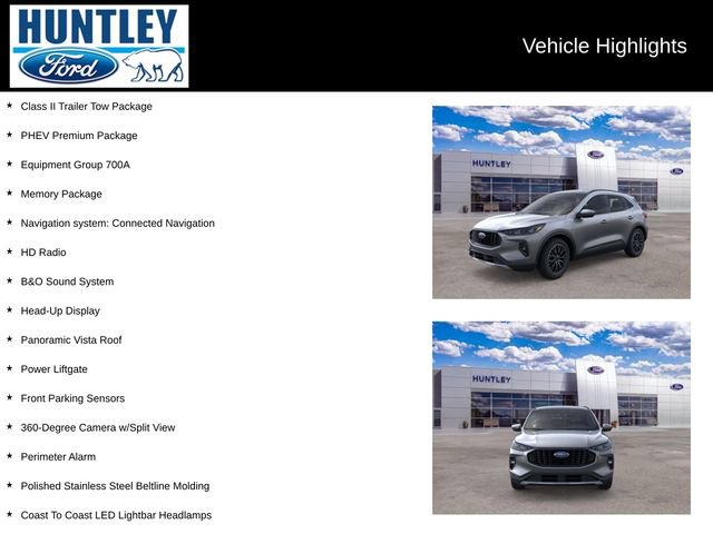 New 2024 Ford Escape SE w/ PHEV Premium Package FWD image 2