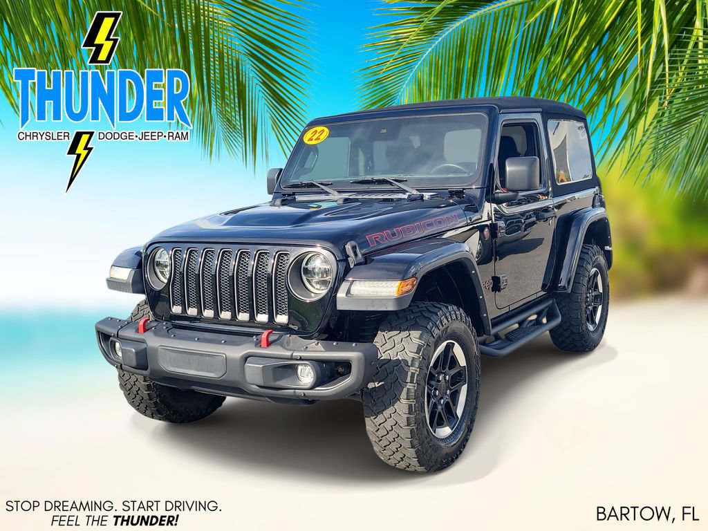 Certified 2022 Jeep Wrangler Rubicon w/ Steel Bumper Group AWD/4WD image 2