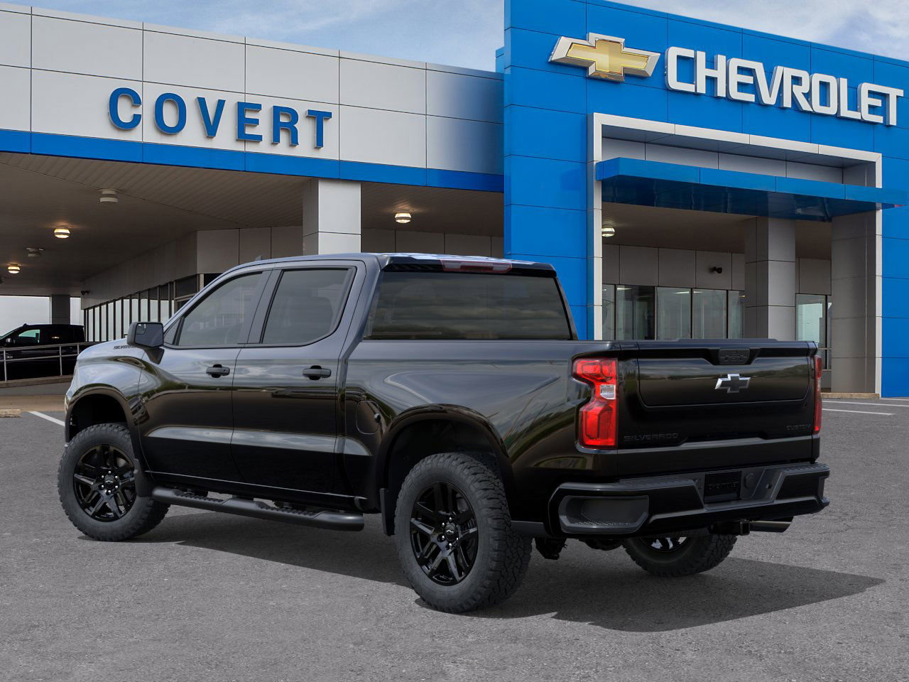 New 2026 Chevrolet Silverado 1500 Custom w/ Turbomax Blackout Package image 3