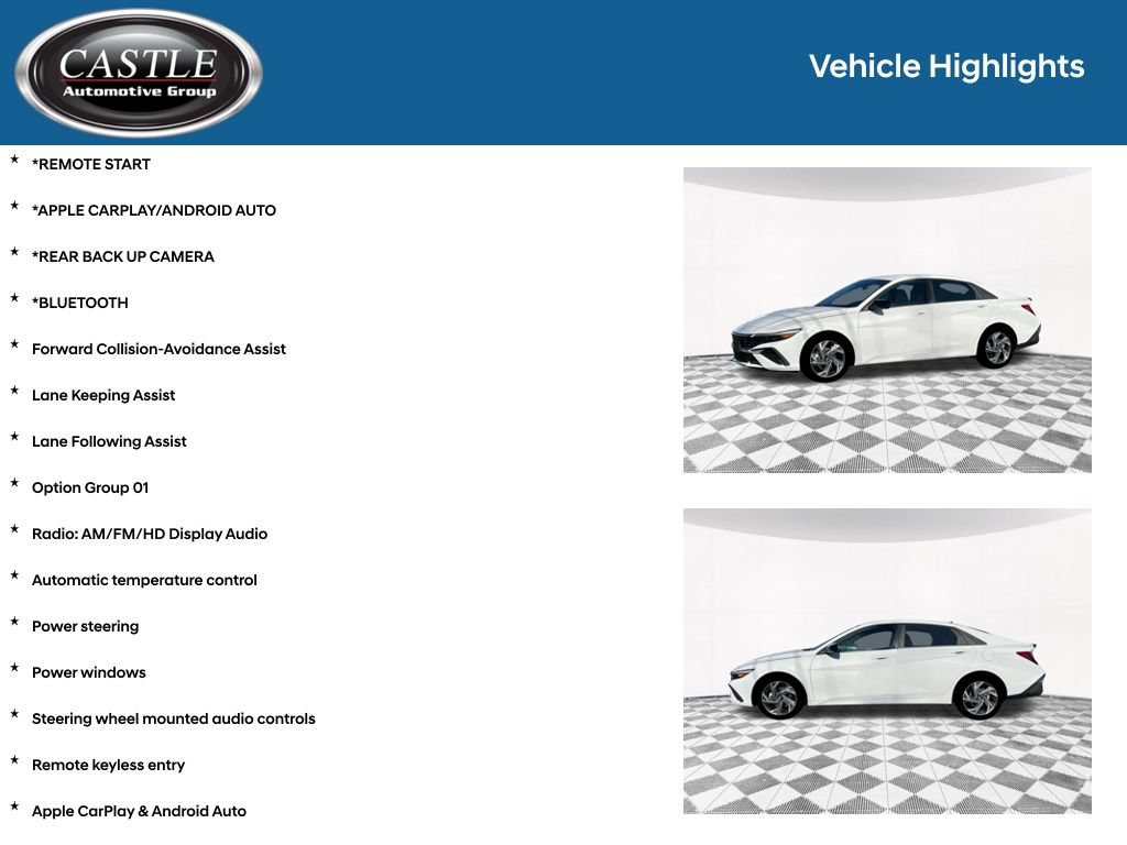 Certified 2025 Hyundai Elantra Sport FWD image 3