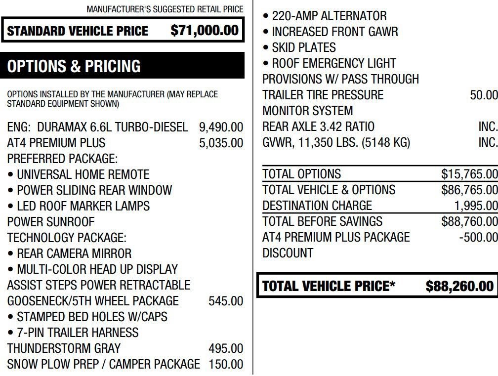 Used 2025 GMC Sierra 2500 AT4 w/ AT4 Premium Plus Package AWD/4WD image 2