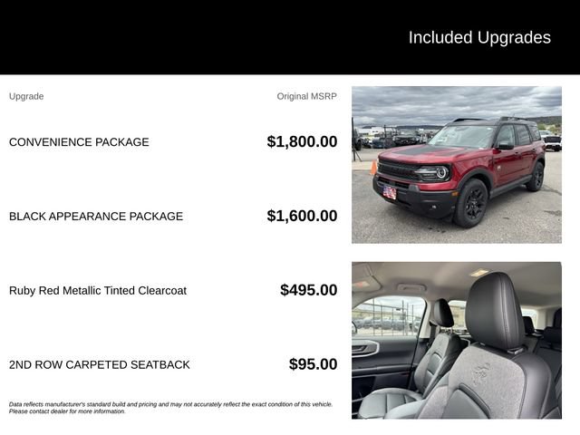 New 2026 Ford Bronco Sport Big Bend w/ Convenience Package AWD/4WD image 5