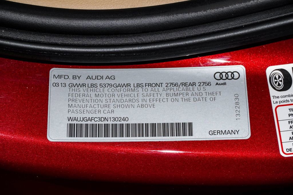 Used 2013 Audi A6 3.0T Prestige w/ Prestige Pkg AWD/4WD image 29