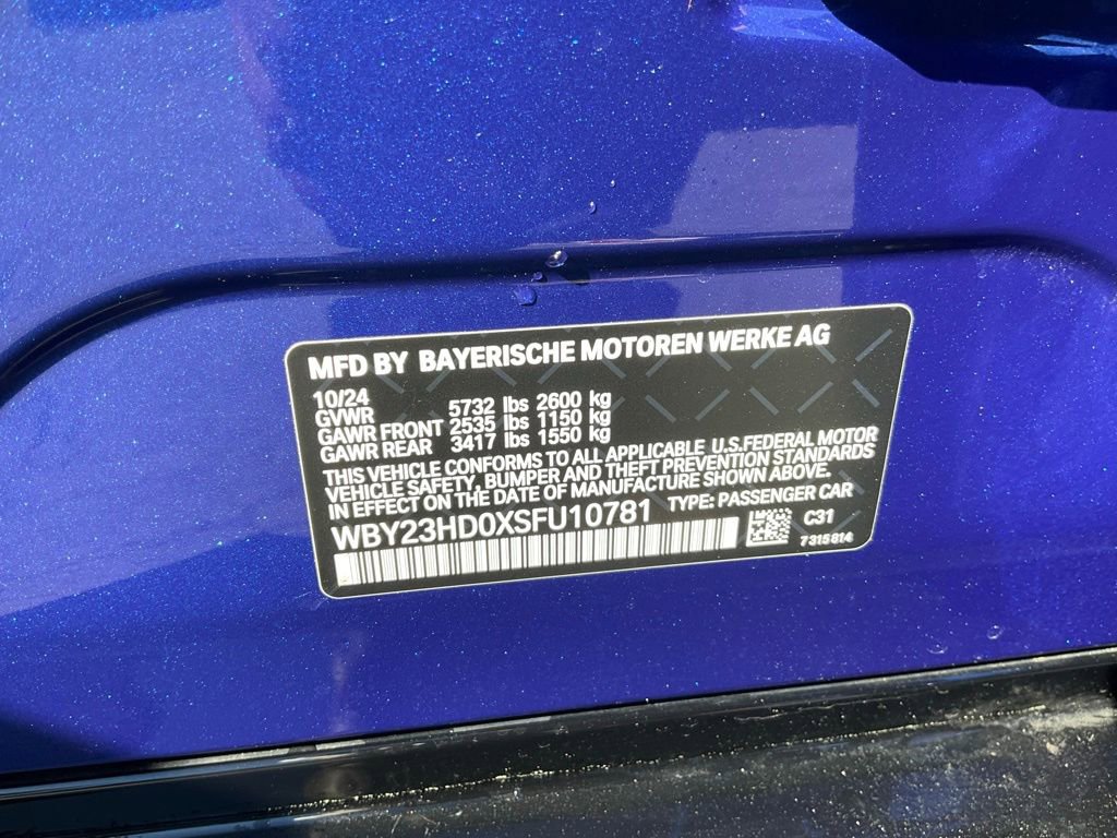 Used 2025 BMW i4 eDrive40 w/ M Sport Package image 23