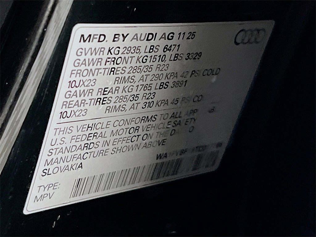 New 2026 Audi Q8 Prestige image 32