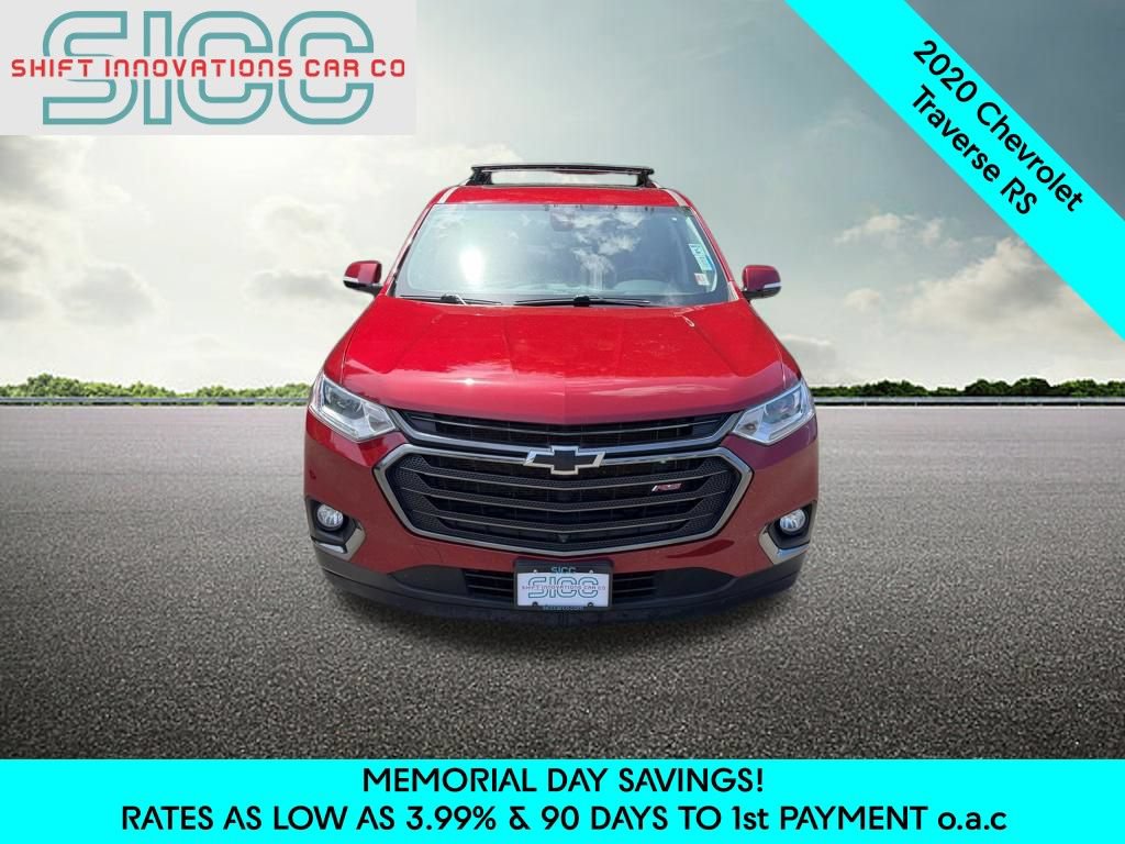 Used 2020 Chevrolet Traverse RS w/ LPO, 'HIT The Road' Package AWD/4WD image 2