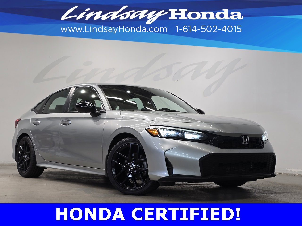 Certified 2025 Honda Civic Sport