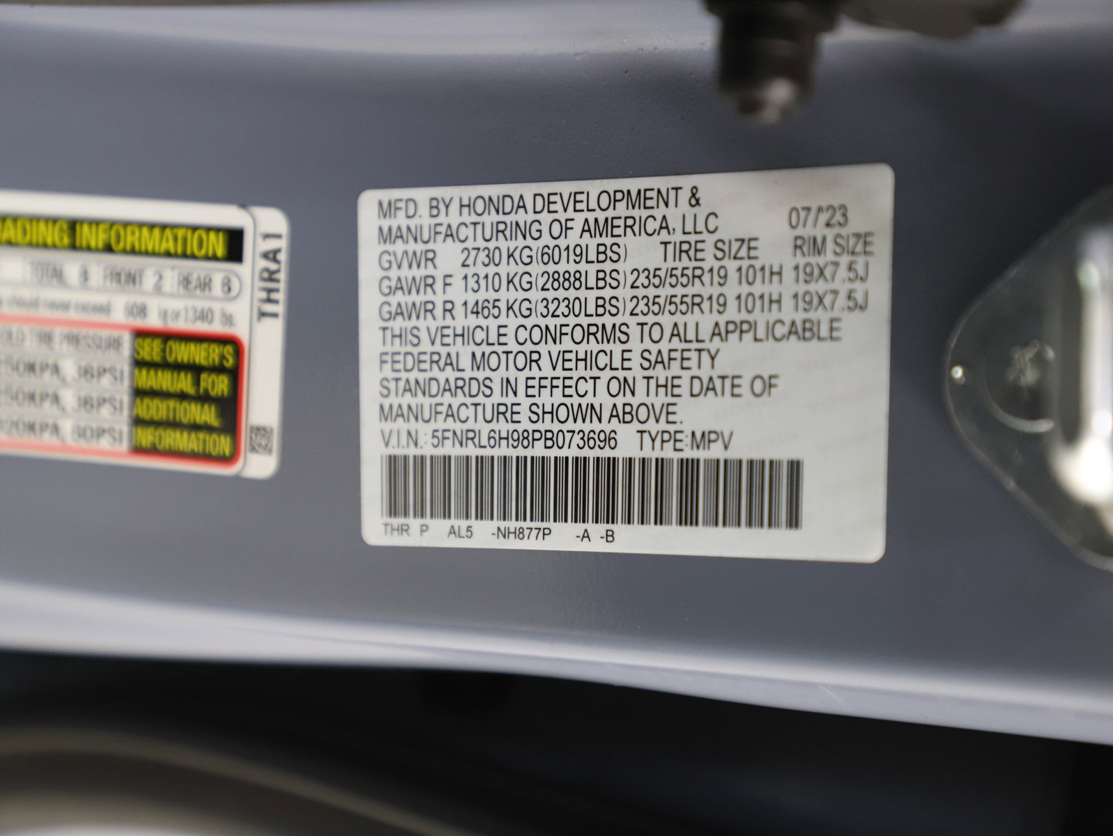 Used 2023 Honda Odyssey Elite image 36