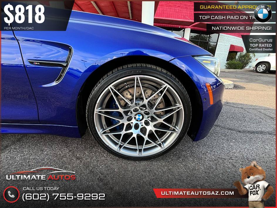 Used 2020 BMW M4 Convertible w/ Competition Package RWD image 20