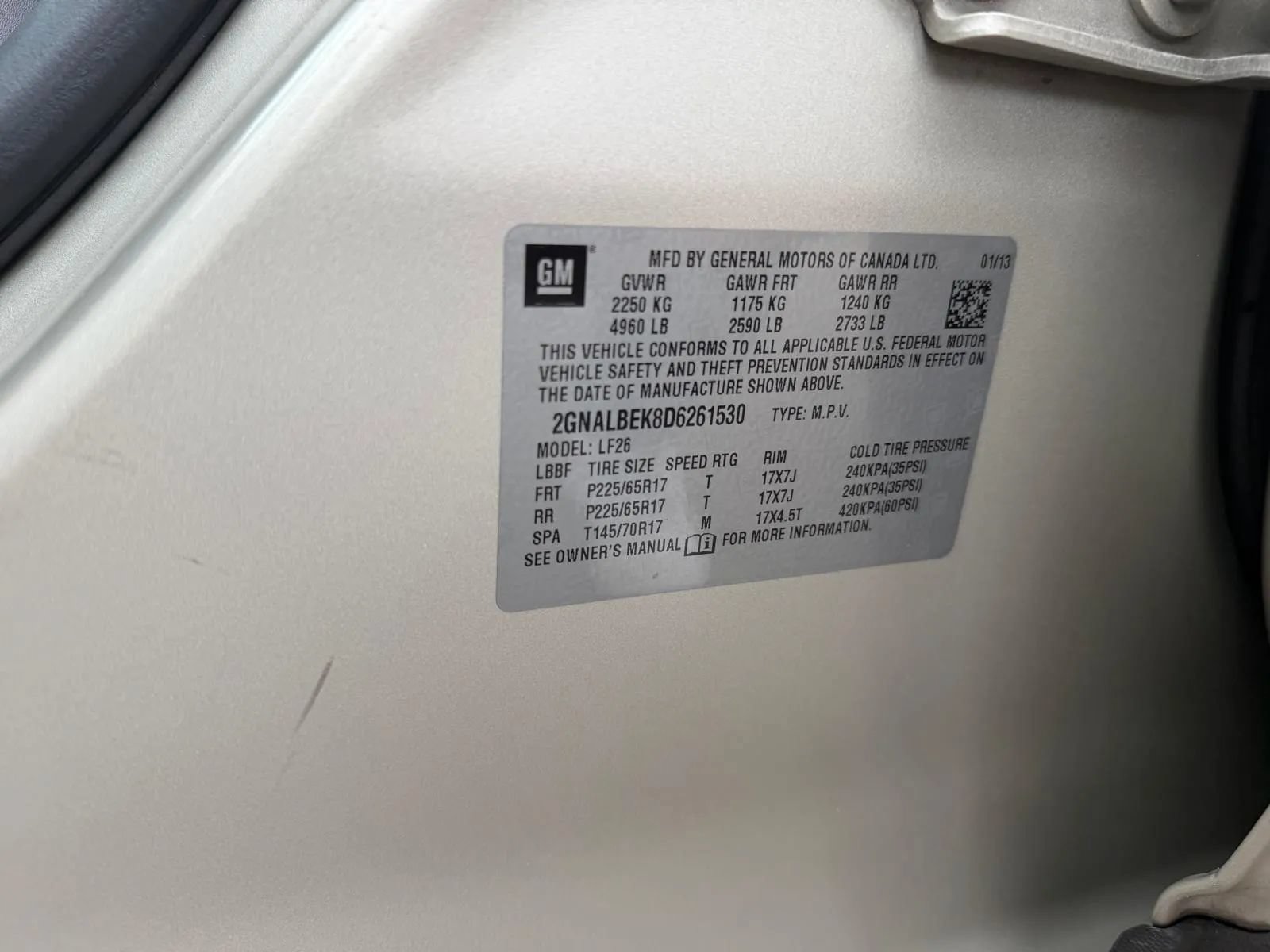 Used 2013 Chevrolet Equinox LS FWD image 9