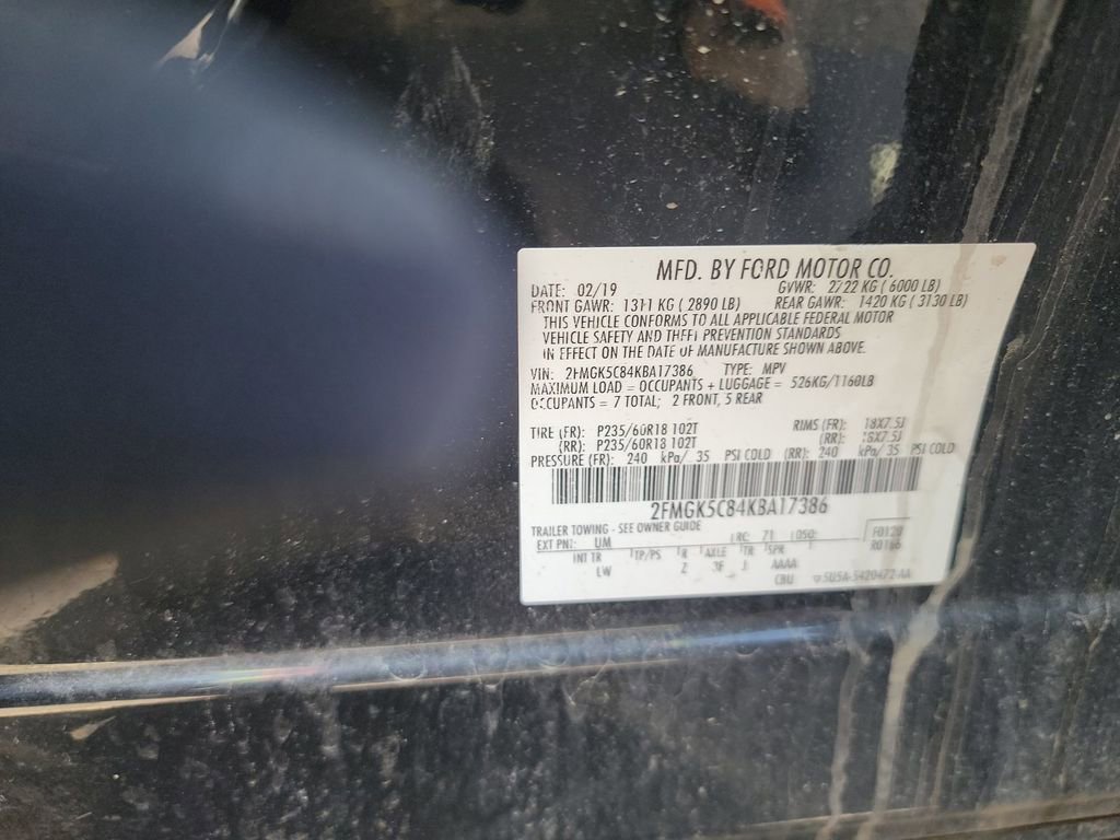 Used 2019 Ford Flex SEL w/ Equipment Group 202A image 19